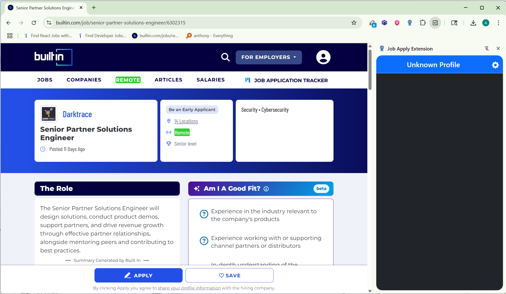 SidePanel View Example